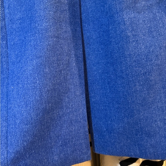 LOFT Vibrant Blue Textured Coat - Picture 8 of 8